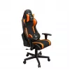Žaidimų kėdė GEMBIRD GC-SCORPION-04X juoda-oranžinė, ergonomiškas dizainas, reguliuojamas aukštis, aukšta nugara
