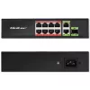 Ethernet Switch QOLTEC 52297 PoE RJ45 su PoE Uplink ir SFP prievadu