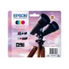 Epson 502 XL originalios rašalo kasetės 4 vnt. Didelės talpos juoda, mėlyna, raudona, geltona