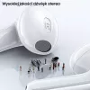 Ausinės USAMS TWSXH Series Dual Mic belaidės mėlynos BHUXH03