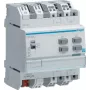 Skaitmeninis/analoginis I/O modulis Hager TXA304 – 4 kanalų skaitmeninis įėjimas, 21–32 V DC, iki 230 V, 50–60 Hz