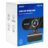 Savio CAK-04 internetinė kamera 720p 1280 x 720 pikselių USB Juoda