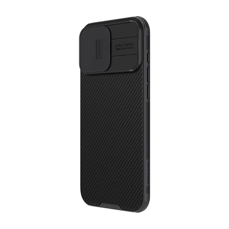 Nillkin CamShield Pro iPhone 16 Pro Dėklas (juodas)