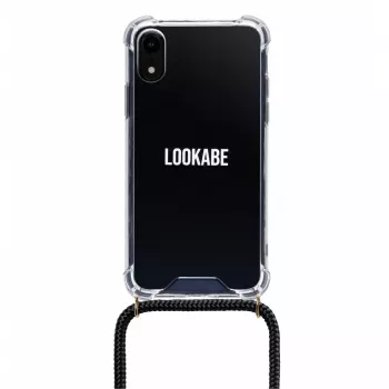 Dėklas Coros LOO004 iPhone XR 15,5 cm (6,1 colio) Juodas Skaidrus