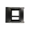 Extralink Rackmontavimo spinta 6U 600x600 AZH Juoda sieninė, varstoma