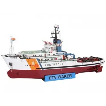 REVELL plastikinis laivo modelis Kustwacht Waker 1:200 – detalus surinkimo rinkinys