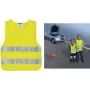 Vaikiška atšvaitinė liemenė IWH Kinder-Pannenweste 540303, fluorescencinė geltona, 100% poliesteris