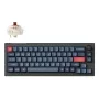 Mechaninė klaviatūra Keychron V2 MAX su Gateron Jupiter Brown jungikliais, juoda, US išdėstymas