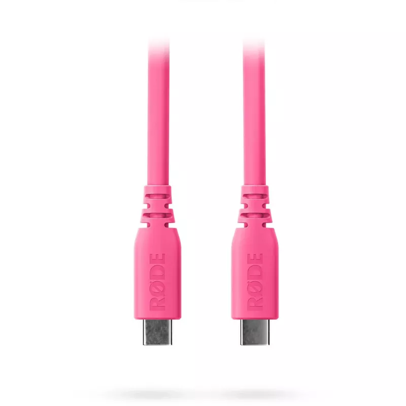 Rode SC27-P USB-C į USB-C laidas USB 3.2 Gen1, rožinis