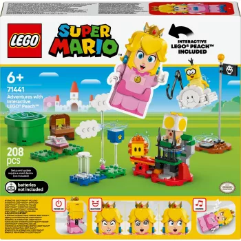 Konstrukcinis žaislas LEGO 71441 Super Mario interaktyvi LEGO Peach figūrėlė, suderinama su LEGO sistema