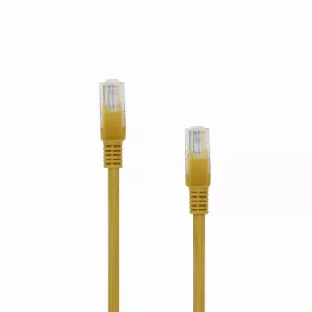 SBOX CABLE UTP CAT5e RJ-45 1 m geltonas tinklo kabelis
