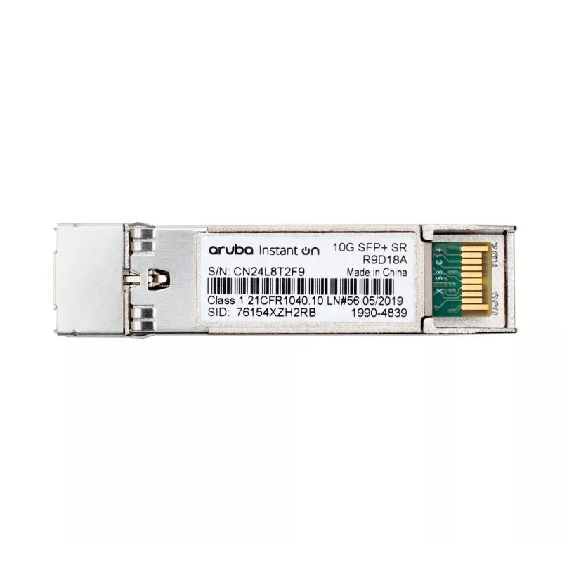 HPE Networking Instant On 10G SFP+ LC SR siųstuvas-imtuvas iki 300 metrų (R9D18A)