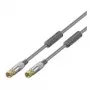 Wentronic Home Theater HT 601-0500 – anteninis kabelis – F kištukas – F kištukas – 5 m (52542)