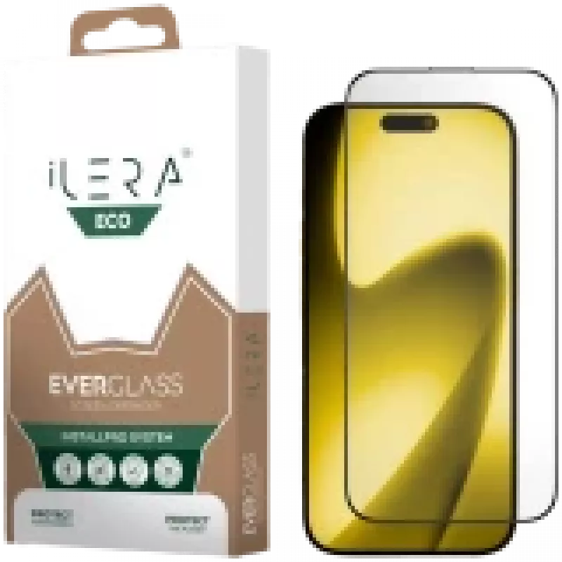 iLeraECO EverGlass apsauginis stiklas, skirtas iPhone 17 Pro Max