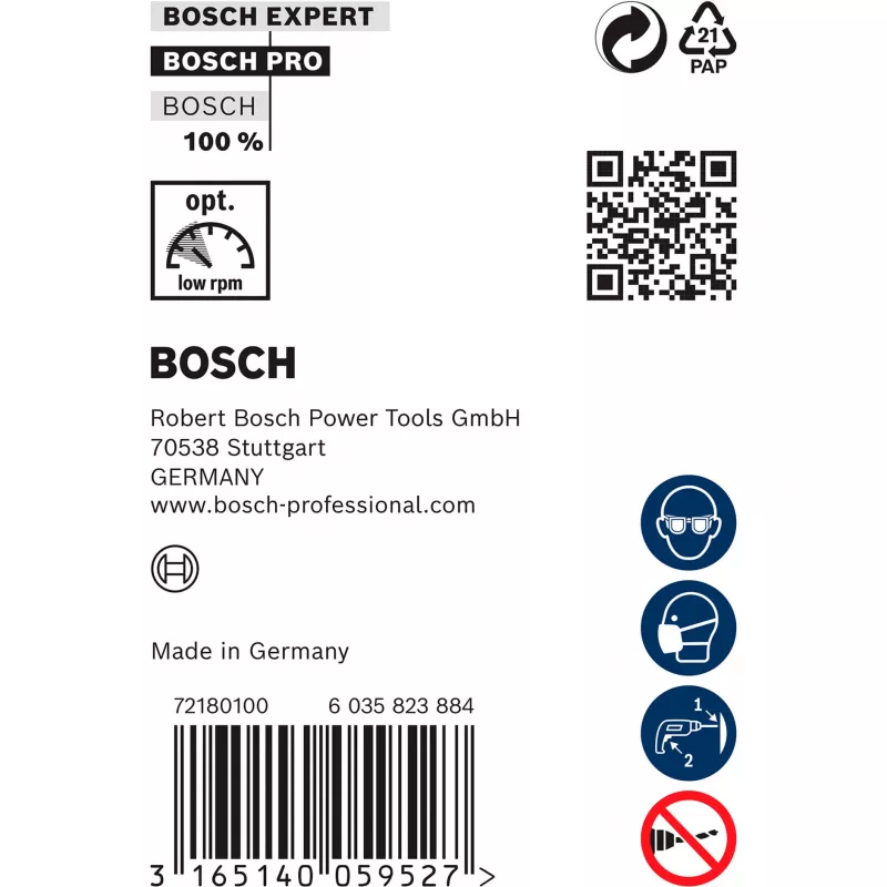 Grąžto komplektas Bosch 2608596346 aukšto patvarumo precizinis