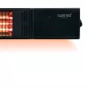 Infraraudonasis šildytuvas SUNRED RDS-15W-B Fortuna Wall 1500 W, juodas, IP55, montuojamas ant sienos