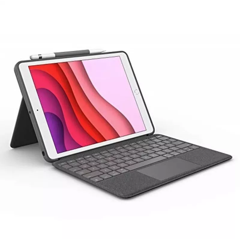 Klaviatūros dėklas Logitech Combo Touch, skirtas iPad 7, 8, 9 kartoms