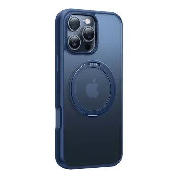 Apsauginis dėklas Torras Ostand Pro, mėlynas, iPhone 16 Pro