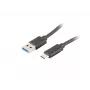 Lanberg CA-USBO-31CU-0018-BK USB laidas 1,8 m USB 3.2 Gen 1 (3.1 Gen 1) USB-C USB-A juodas