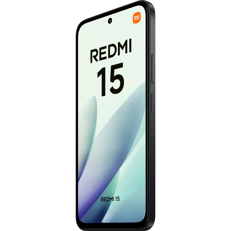 Xiaomi Redmi 15 17.5 cm (6.9 inch) hibridinis dual SIM 4G USB Type-C 6 GB 128 GB 7000 mAh Juoda