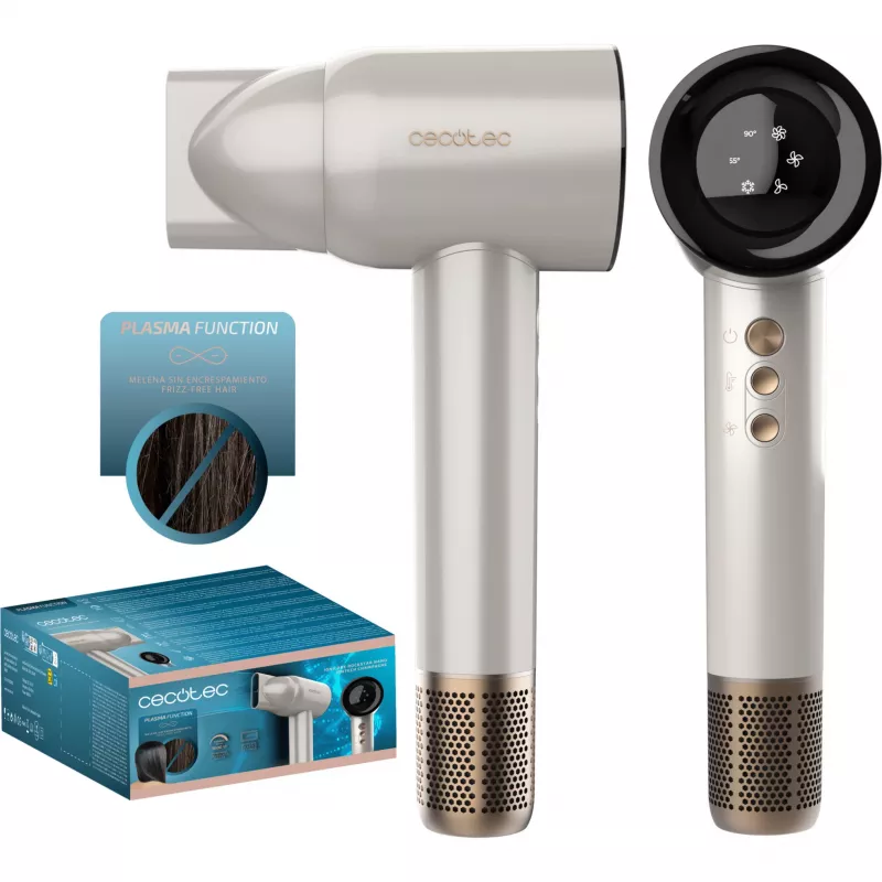 Plaukų džiovintuvas CECOTEC IoniCare RockStar Nano IonTech šampano spalvos