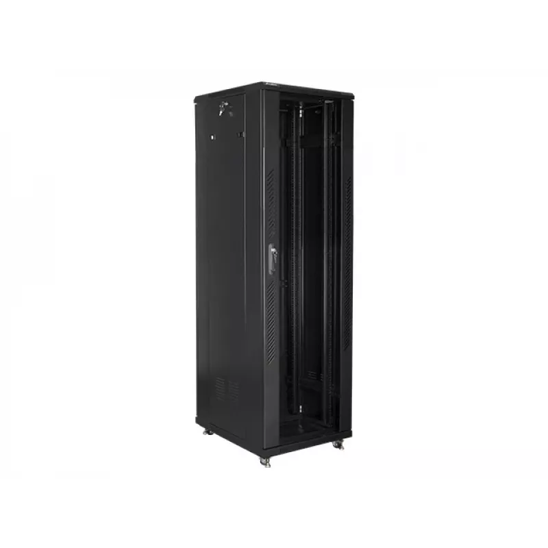 Lanberg FF01-6842-12B stovimas serverio spintas 42U Juoda