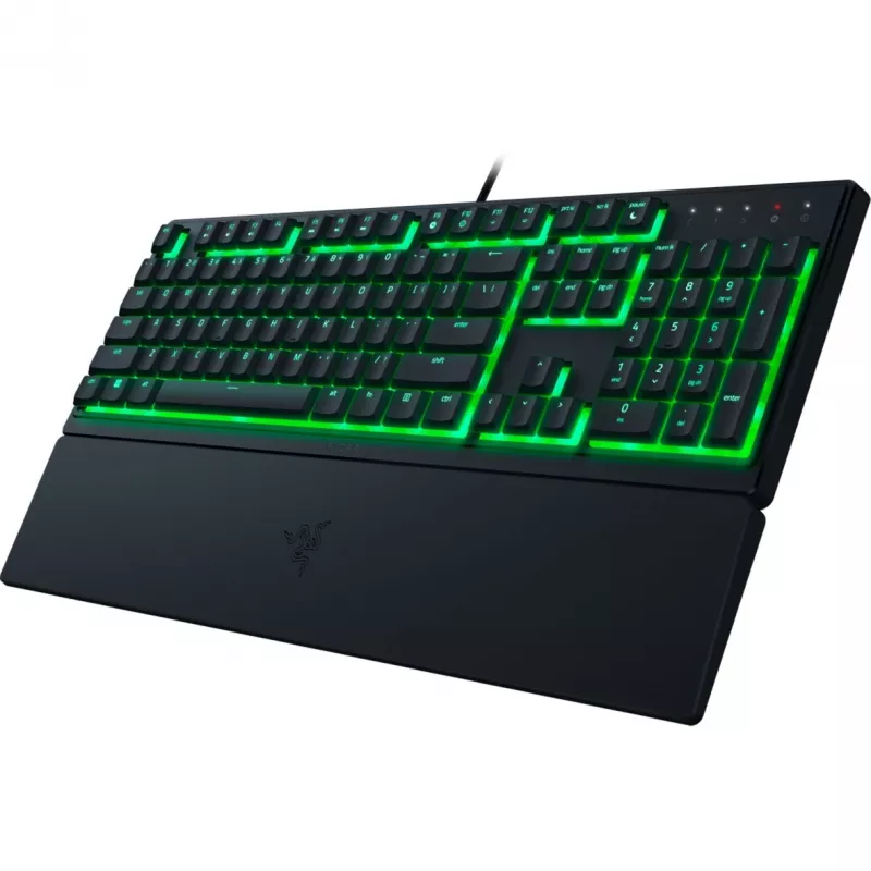 Razer Ornata V3 X Klaviatūra Žaidimams USB QWERTZ Vokiška Juoda RGB LED