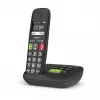 Gigaset E290A Analoginis/DECT telefonas su skambučio ID, juodas