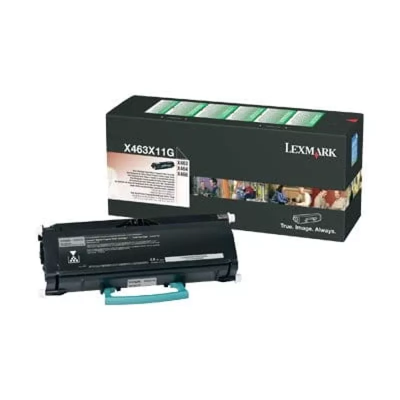 Lexmark X463X11G - Juodas toneris - skirtas X463de, X464de, X466de, X466dte, X466dwe