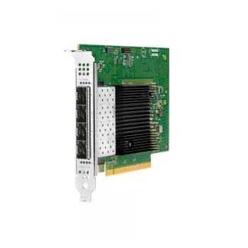 Hewlett Packard Enterprise Intel E810-XXVDA4 - tinklo adapteris - PCIe 4,0 x16 - 25 Gigabit SFP28 x 4 - skirtas Edgeline e920, ProLiant DL20 Gen10, DL325 Gen10, DL345 Gen10, DL360 Gen10