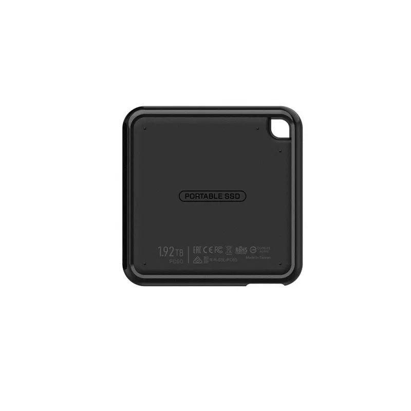 Išorinis SSD diskas Silicon Power 512 GB nešiojamas USB Type-C 3.2 Gen 2 PC60, 540/500 MB/s, 256-bit AES, atsparus smūgiams, juodas