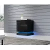 2 vnt. RGB šviestuvai po spintele cama meble QIU, montuojami ant paviršiaus, maitinami iš tinklo