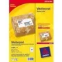 Siuntos etiketės Avery L7992-25 atsparios vandeniui, lipnios, baltos