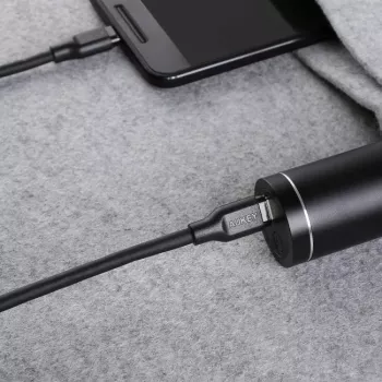 USB-C laidas Aukey CB-CC1P 1 m, 60W PD, USB-C į USB-C