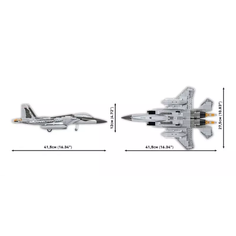 Cobi Konstruktorius Boeing F-15EX Eagle II modelis COIB-5900, kolekcinis mastelio rinkinys