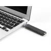 DeLOCK Combo keitiklis M.2 NVMe PCIe arba SATA SSD į USB 3.2 Gen 2 juodas