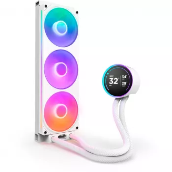 All-in-one skysčio aušintuvas NZXT Kraken Elite 360 RGB 12 cm Baltas
