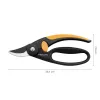 Genėjimo žirklės Fiskars 111440 Bypass Black — Fiskars 1001534 (Rankinės genėjimo žirklės, apėjimo tipo, juodos)