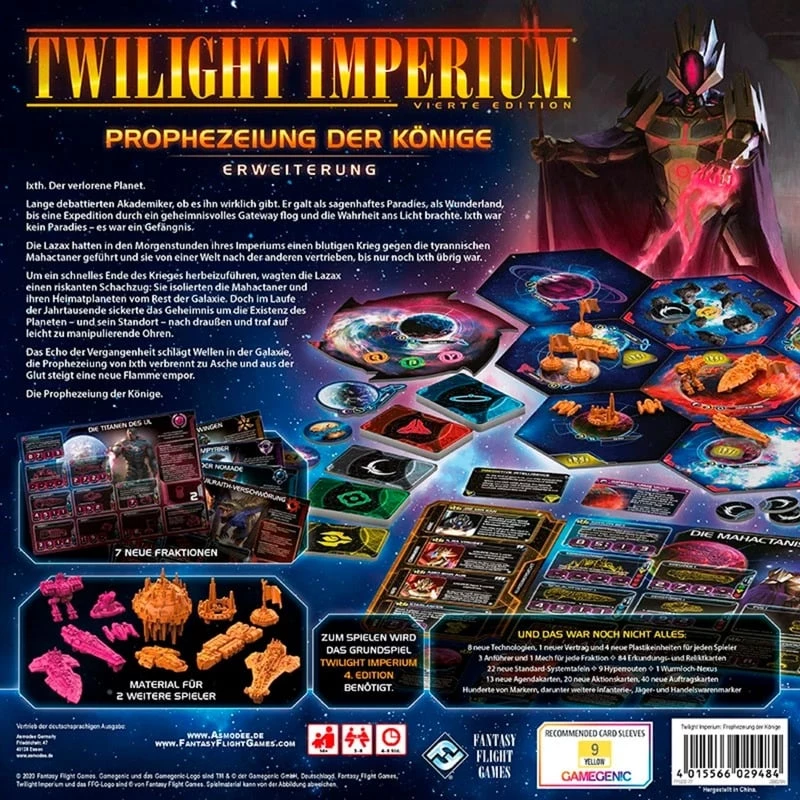 Twilight Imperium 4. Leidimas – Pranašystė apie Karalius, Stalo Žaidimo Plėtinys