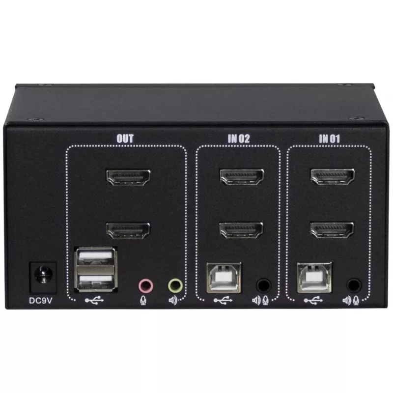 KVM jungiklis Inter-Tech AS-22HA HDMI