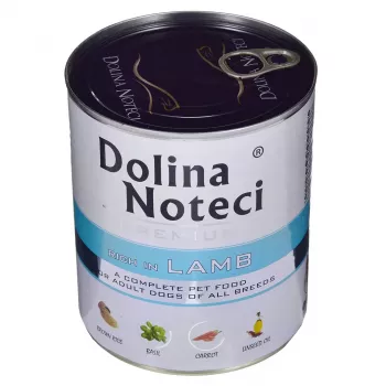 Dolina Noteci Premium drėgnas šunų maistas, daug ėrienos, 800 g