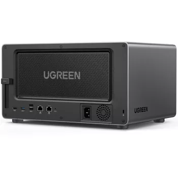UGREEN NASync DXP8800 Plus 8 lizdų NAS 0/8 SATA + 0/2 M.2 SSD, 2x 10GbE, 8GB RAM