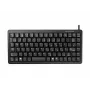CHERRY Compact G84-4100LCADE-2 kompaktiška klaviatūra (USB + PS/2, QWERTY, juoda)