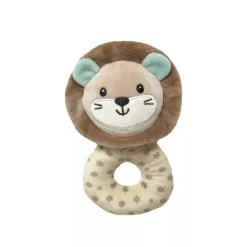 Barškutis TULILO Liūtas 9326, kūdikio rankų žaislas, 18 cm