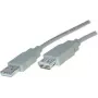 USB kabelis ShiverPeaks BS77122 1,8 m USB 2.0 Pilka
