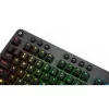 Mechaninė žaidimų klaviatūra Lenovo Legion K500 — pilno dydžio 104 klavišų USB, QWERTY JAV anglų, RGB apšvietimas, pilka/juoda