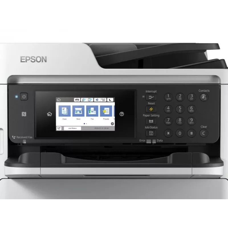 Monochrominis rašalinis daugiafunkcis spausdintuvas Epson WorkForce Pro WF-M5799DWF A4, didelės apkrovos 60K–100K puslapių