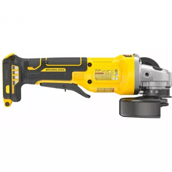 Kampinis šlifuoklis DEWALT DCG408NT belaidis 18 V geltonas/juodas