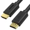 UNITEK Y-C138M HDMI laidas 2 m HDMI A tipas (Standartinis) Juoda