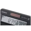 Stalinis skaičiuotuvas CASIO MJ-120D PLUS – pagrindinis, 12 skaitmenų, baterija/saulė, 35 klavišai, mokesčių ir kvadratinės šaknies funkcijos, juodas